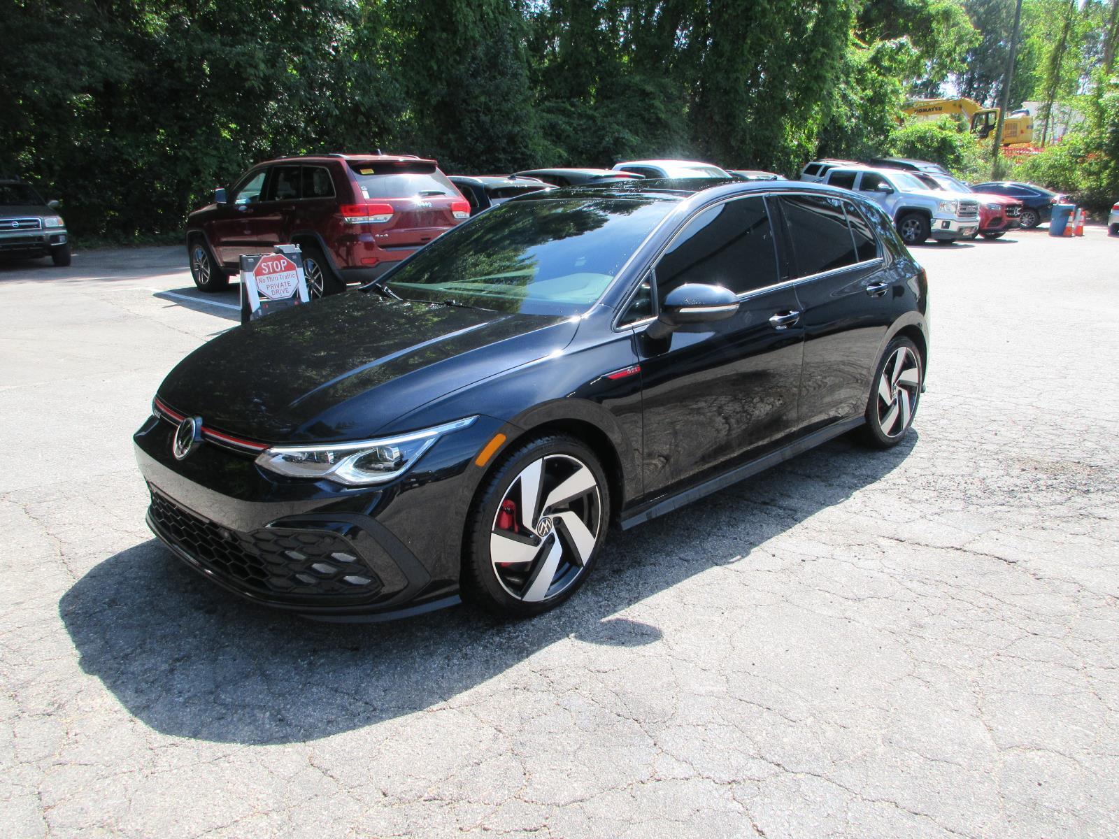Deep Black Pearl 2023 Volkswagen Golf GTI 2.0T SE FWD Hatchback Front-Wheel Drive Automatic