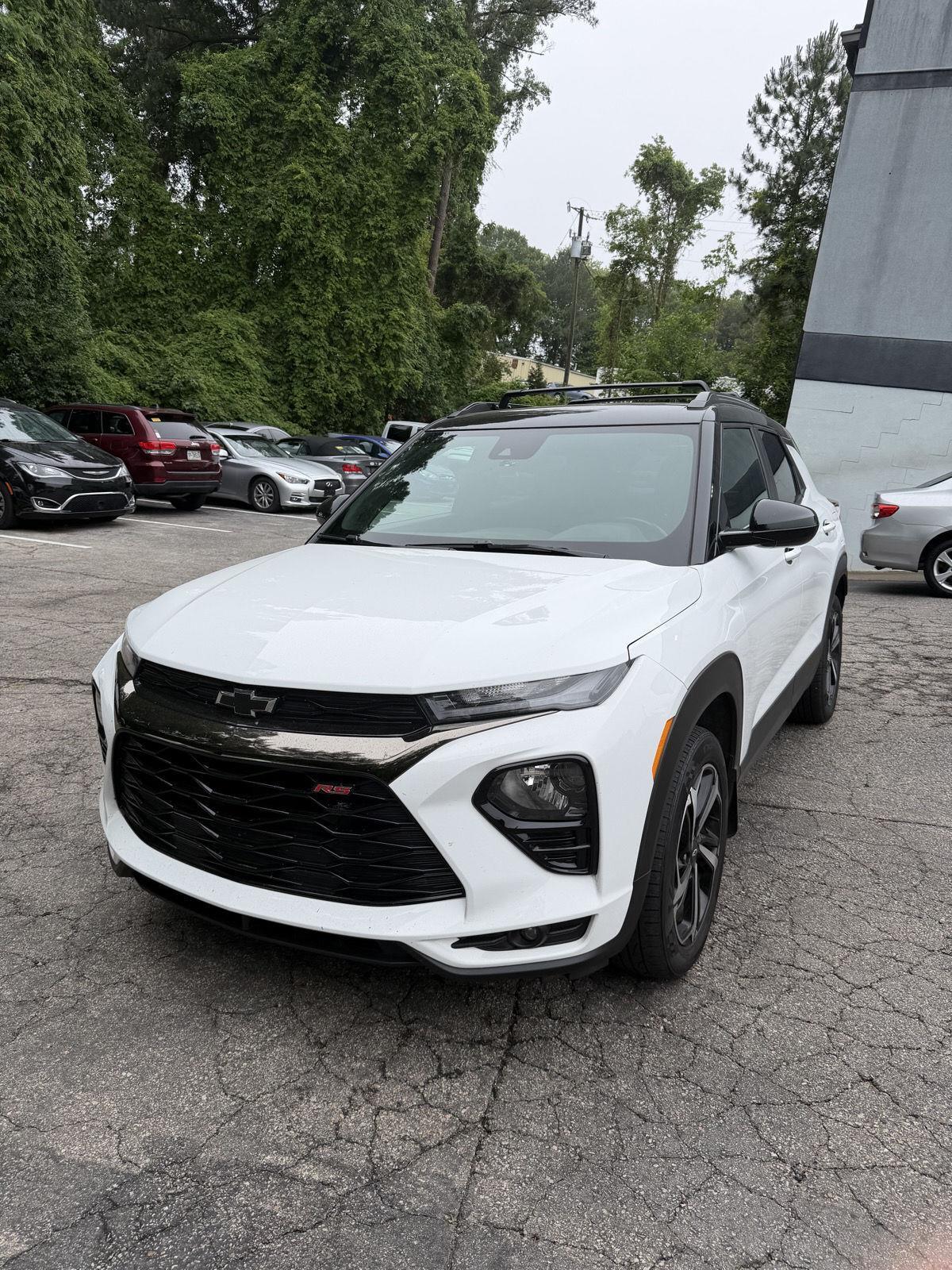 Summit White 2023 Chevrolet Trailblazer RS AWD SUV / Crossover Four-Wheel Drive 9-Speed Automatic
