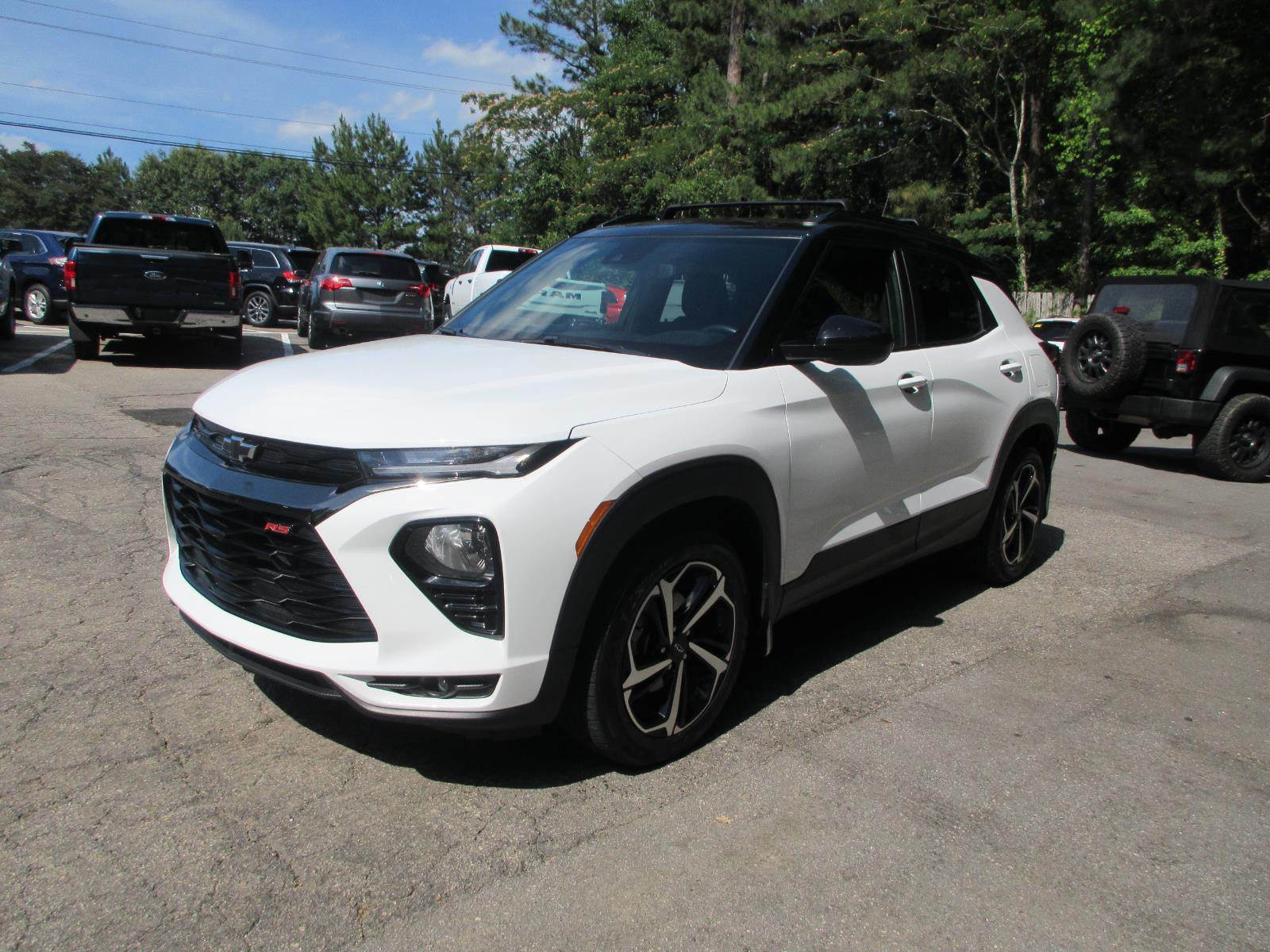 Summit White 2023 Chevrolet Trailblazer RS AWD SUV / Crossover Four-Wheel Drive 9-Speed Automatic