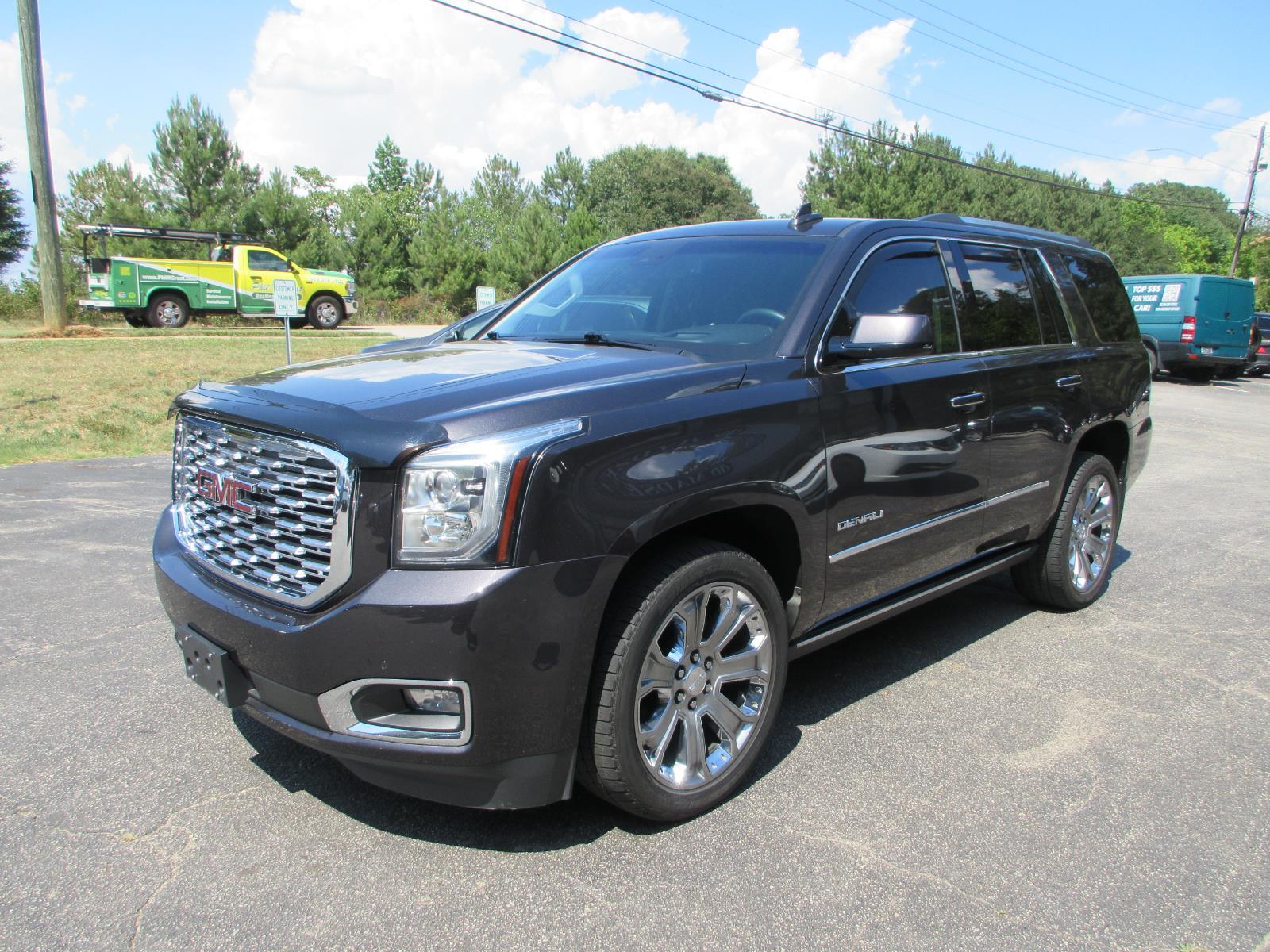 Gray (Iridium Metallic) 2018 GMC Yukon SUV / Crossover Four-Wheel Drive Automatic