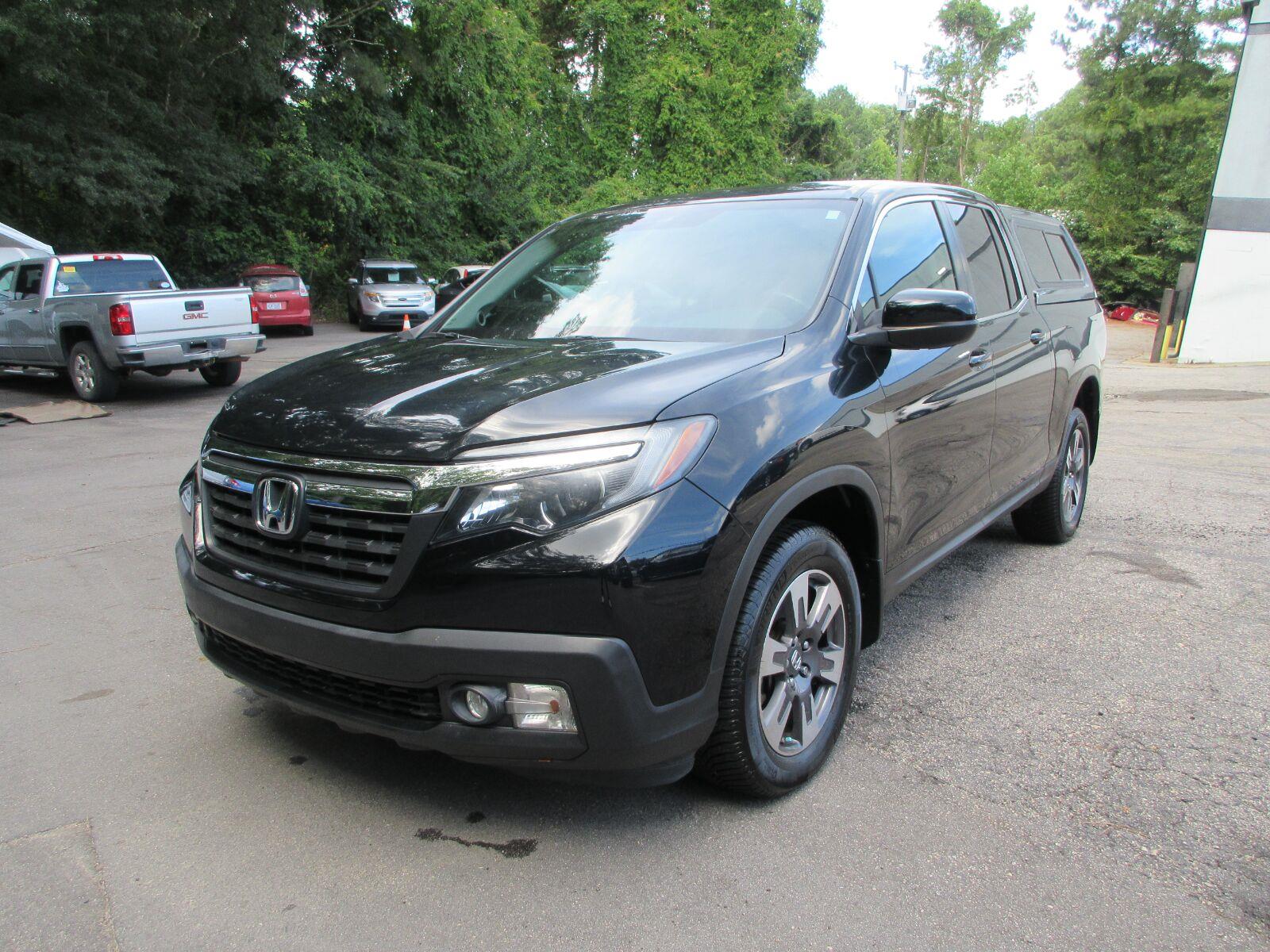 Crystal Black Pearl 2018 Honda Ridgeline Pickup Truck All-Wheel Drive Automatic
