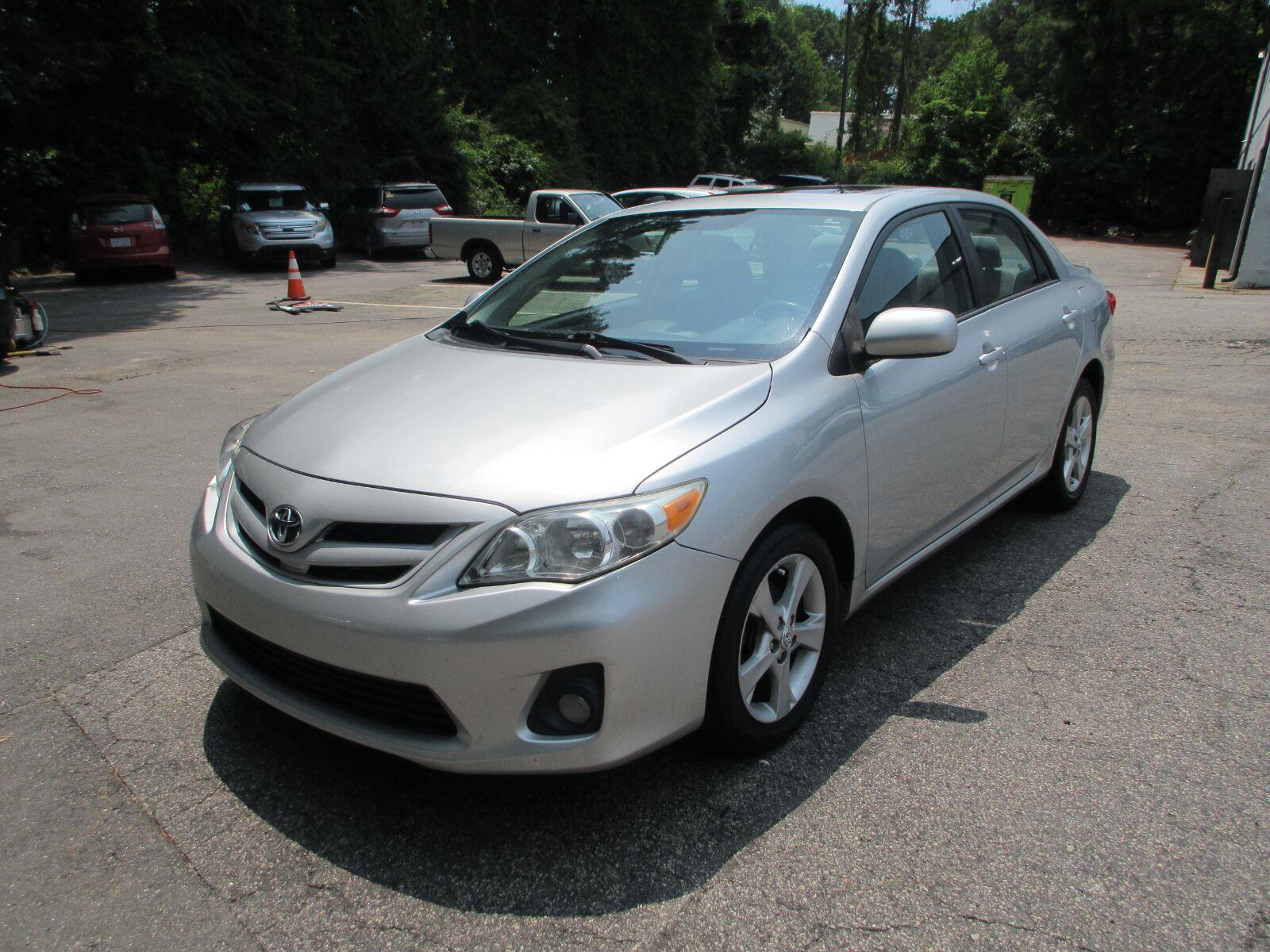 Classic Silver Metallic 2012 Toyota Corolla Sedan Front-Wheel Drive 4-Speed Automatic
