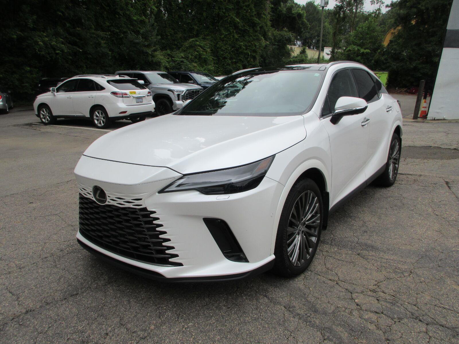 Eminent White Pearl 2023 Lexus RX Hybrid SUV / Crossover All-Wheel Drive Continuously Variable Transmission