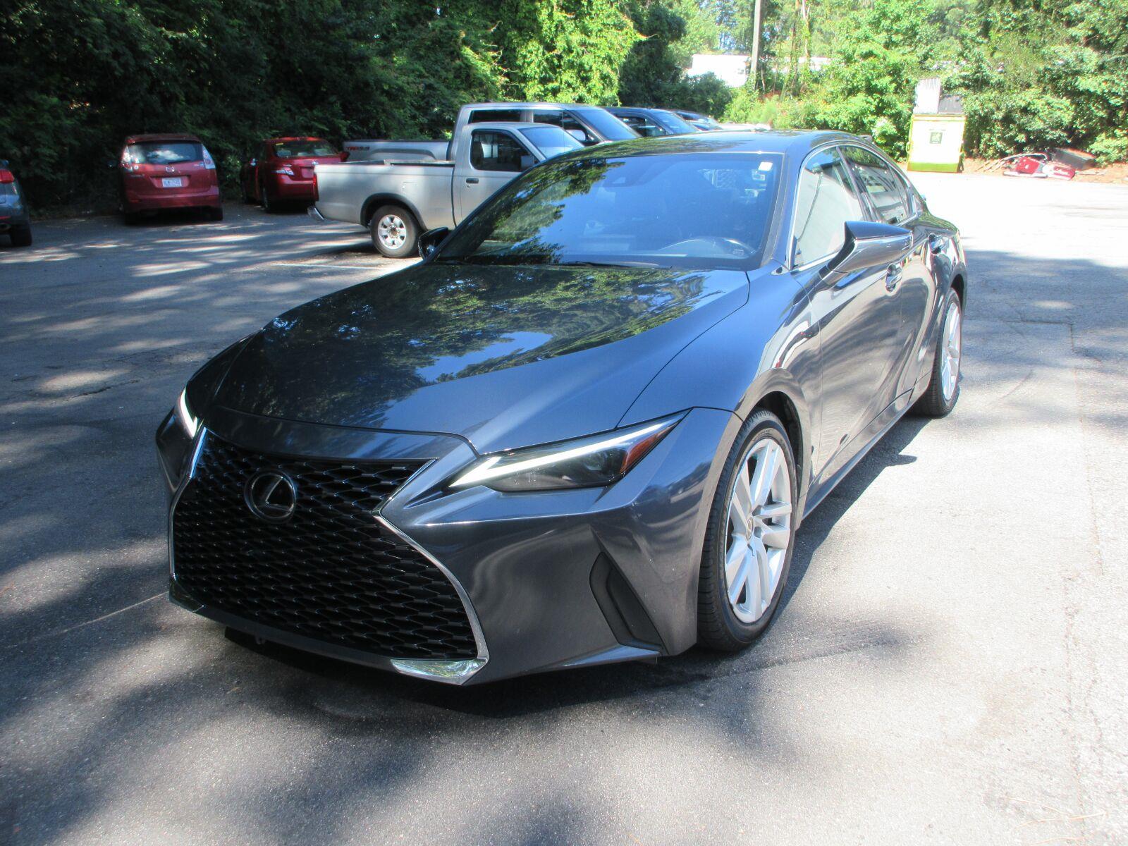 Cloudburst Gray 2021 Lexus IS Sedan All-Wheel Drive Automatic