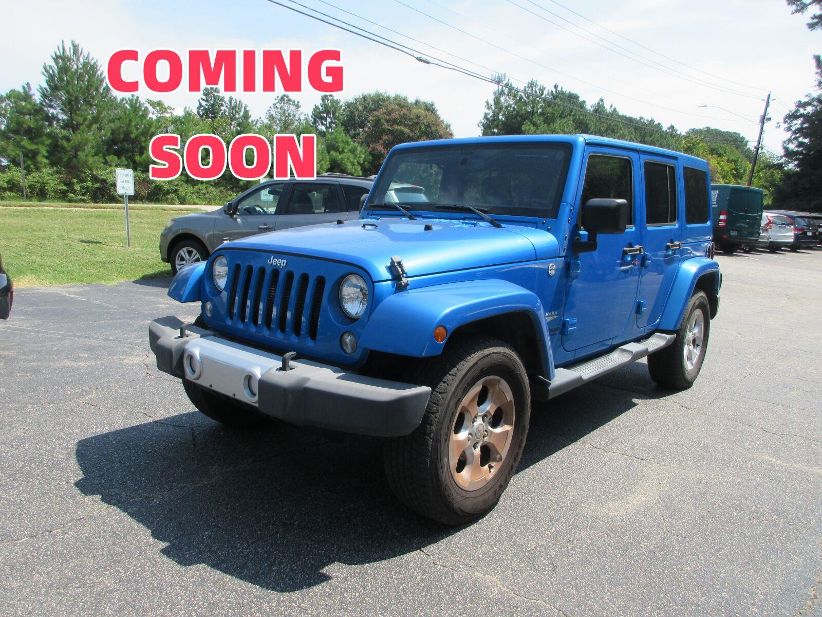 Hydro Blue Pearl Coat 2015 Jeep Wrangler SUV / Crossover Four-Wheel Drive 5-Speed Automatic