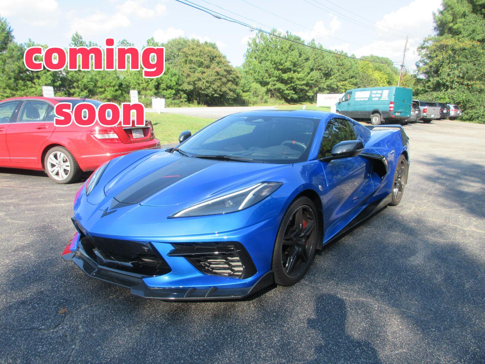 Riptide Blue Metallic 2024 Chevrolet Corvette Coupe Rear-Wheel Drive 8-Speed Dual Clutch