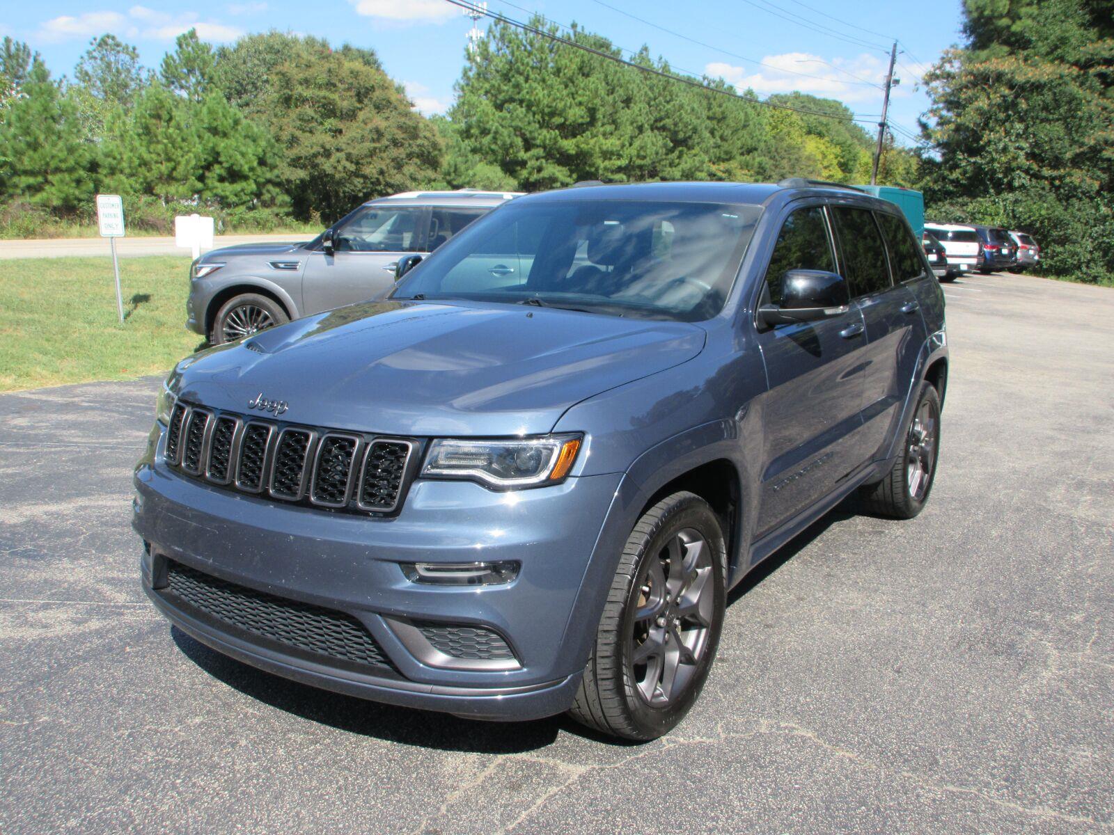 Slate Blue Pearlcoat 2020 Jeep Grand Cherokee SUV / Crossover Four-Wheel Drive 8-Speed Automatic