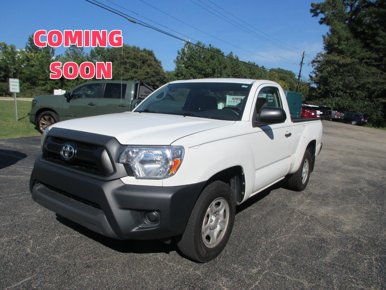 Super White 2012 Toyota Tacoma Pickup Truck 4X2 Manual