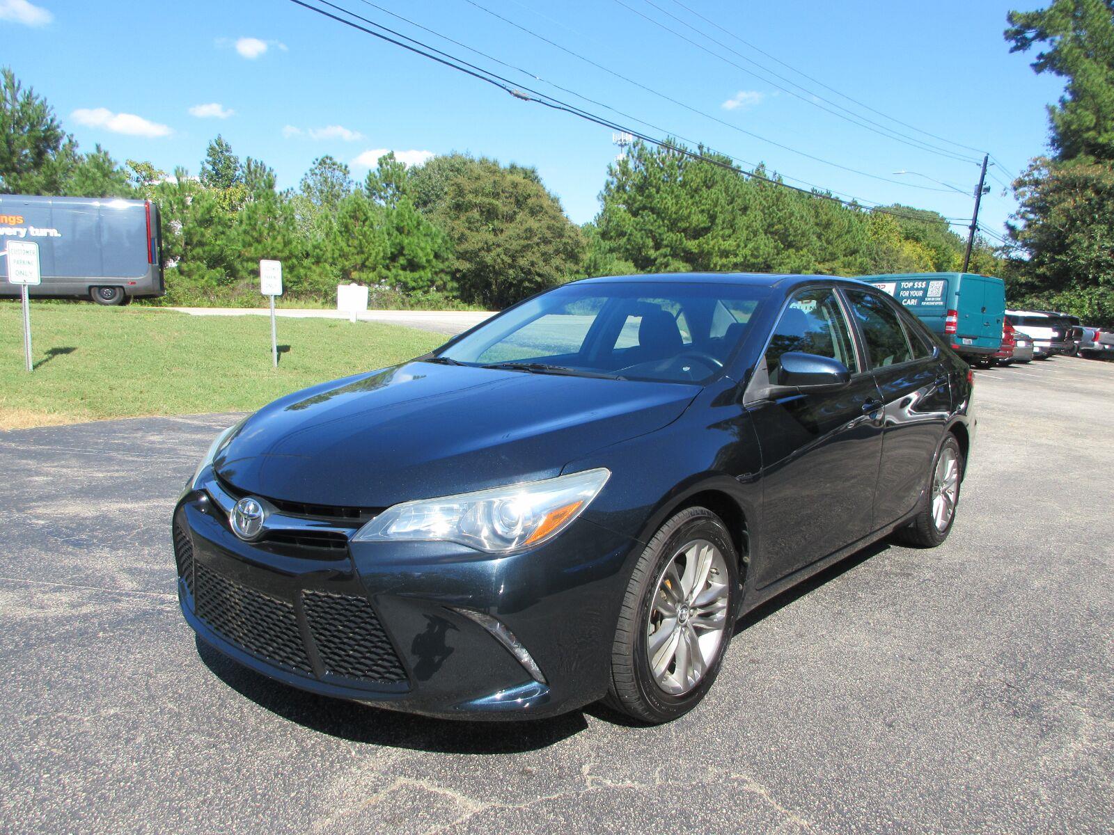 Cosmic Gray Mica 2016 Toyota Camry Sedan Front-Wheel Drive 6-Speed Automatic