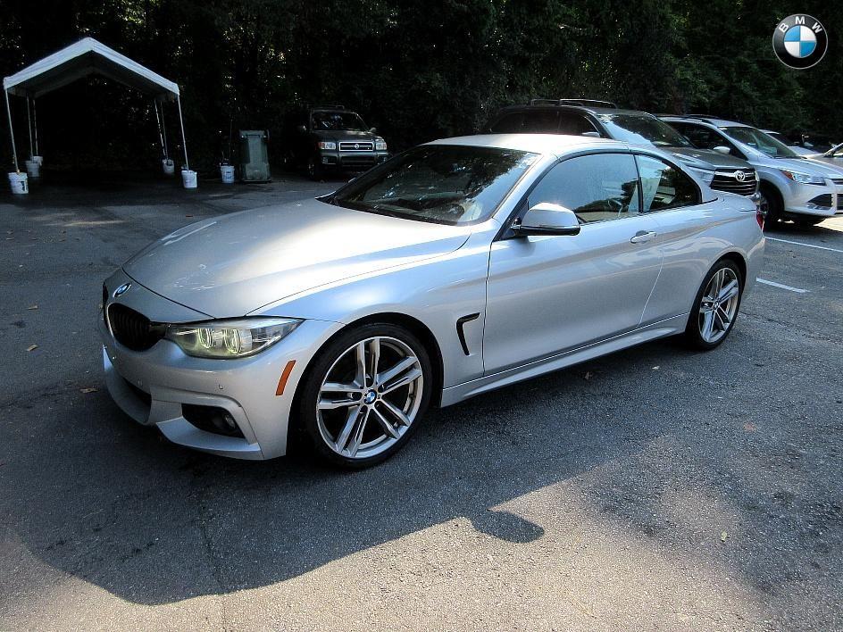 Glacier Silver Metallic 2018 BMW 4 Series 430i Convertible RWD Convertible Rear-Wheel Drive Automatic