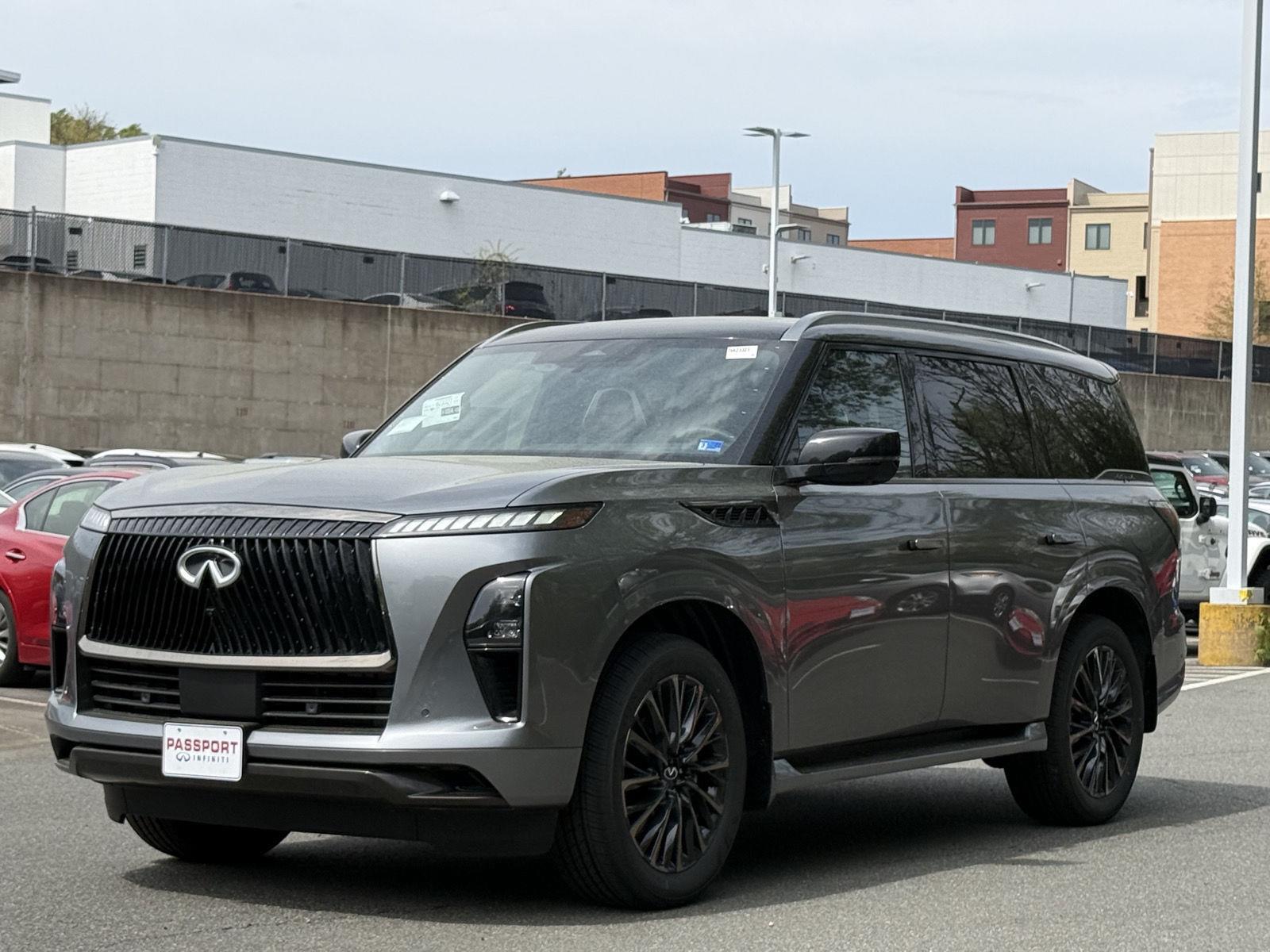 Dynamic Metal/Black Obsidian 2026 INFINITI QX80 Autograph 4WD SUV / Crossover All-Wheel Drive Automatic