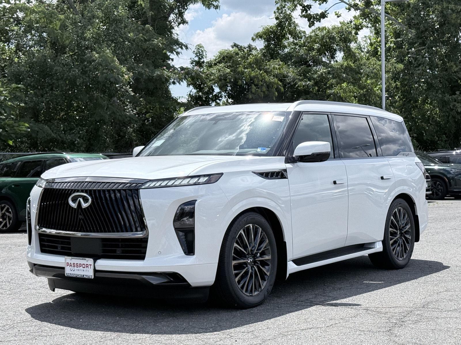 Radiant White 2027 INFINITI QX80 SUV / Crossover All-Wheel Drive Automatic
