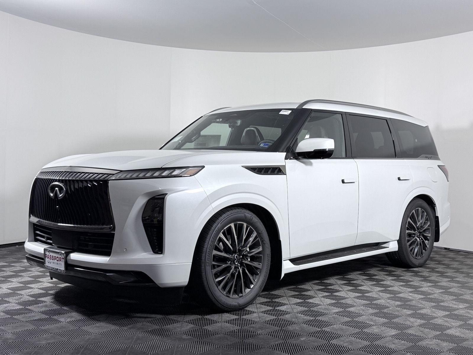 Radiant White 2027 INFINITI QX80 SUV / Crossover All-Wheel Drive Automatic