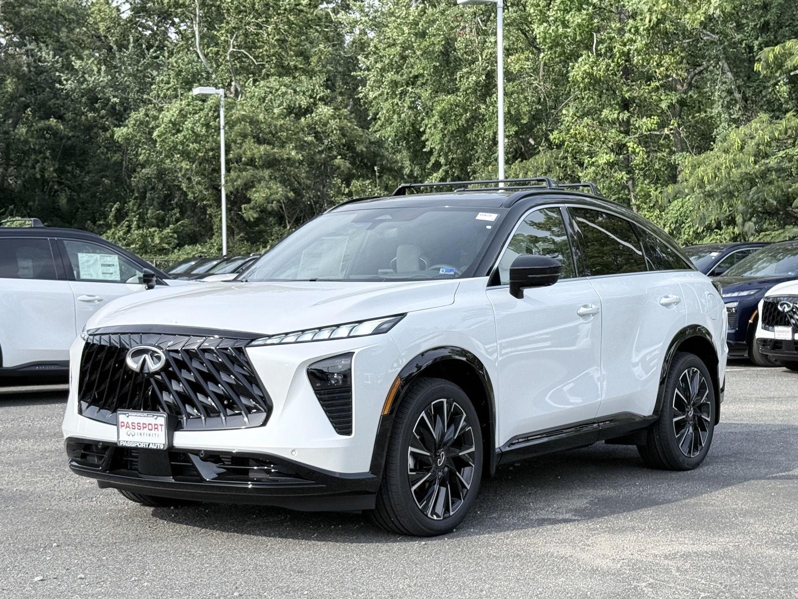 Radiant White/Black Obsidian 2027 INFINITI QX65 SUV / Crossover All-Wheel Drive Automatic
