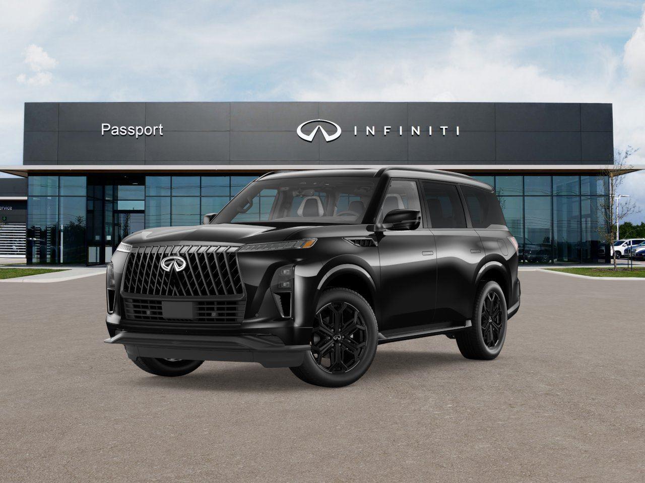 Mineral Black 2026 INFINITI QX80 Sport AWD SUV / Crossover All-Wheel Drive Automatic
