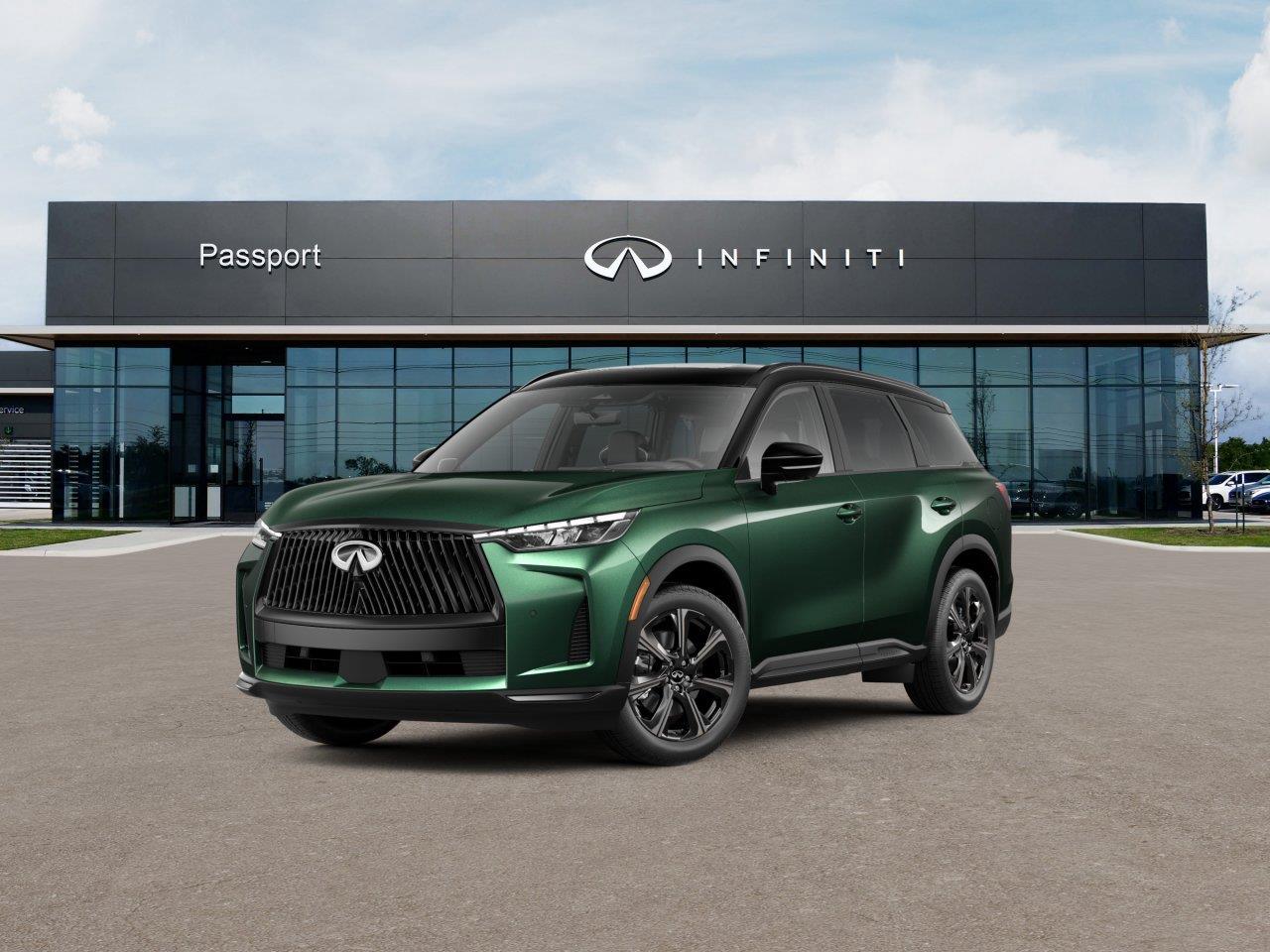 Deep Emerald/Black Obsidian 2027 INFINITI QX60 SUV / Crossover All-Wheel Drive Automatic