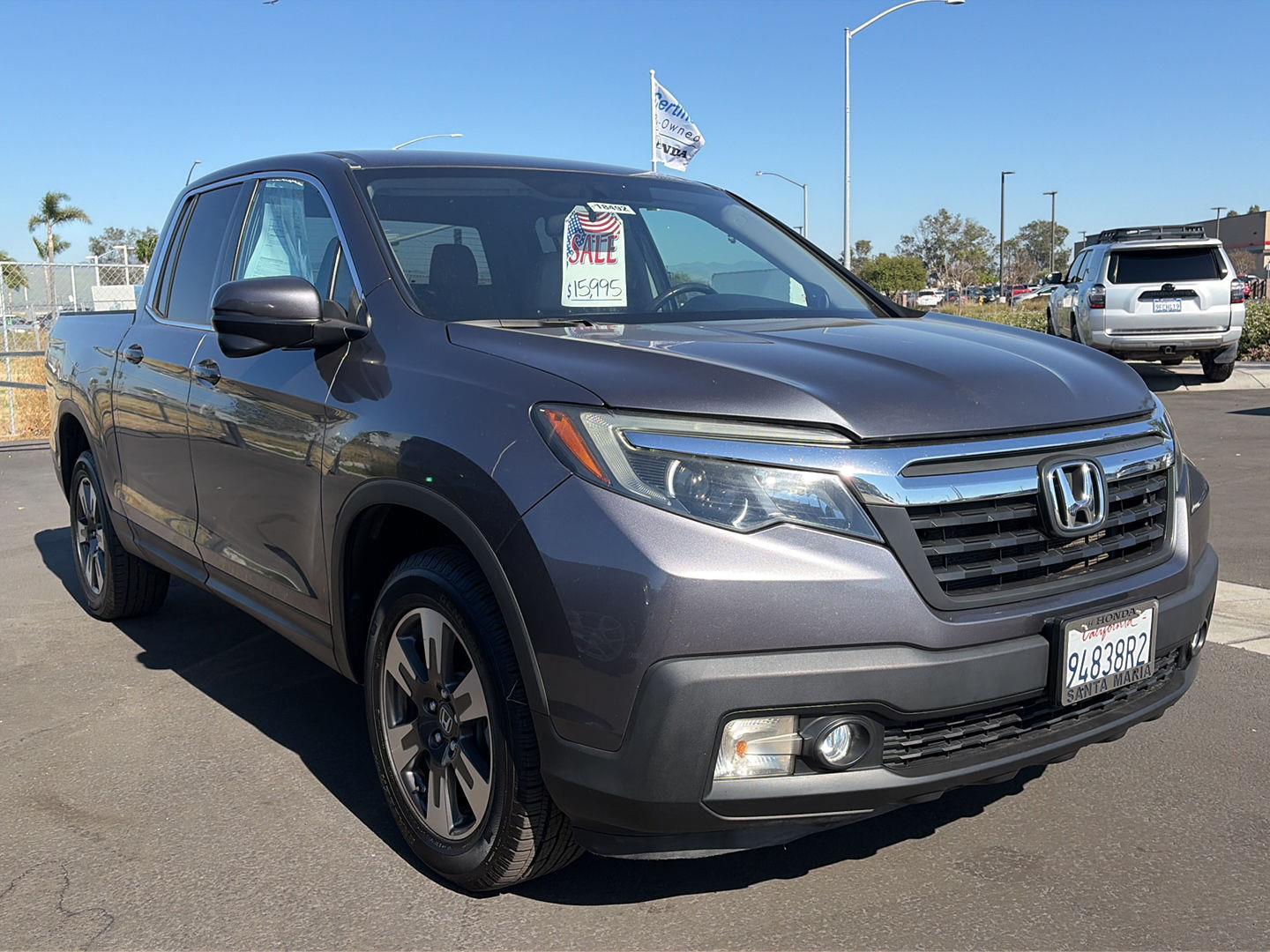 2017 Honda Ridgeline RTL-T AWD