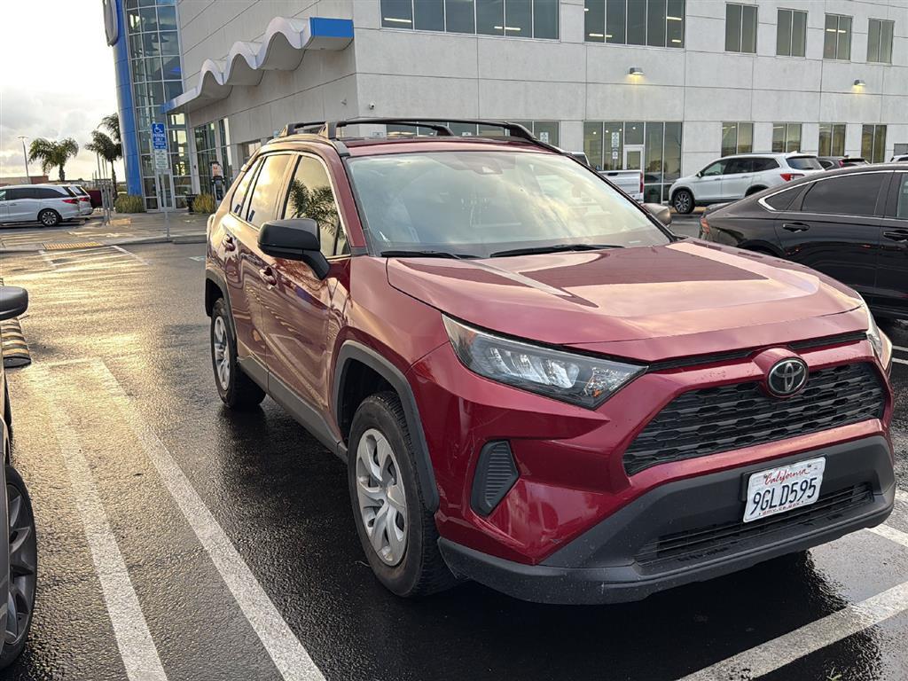 Red (Ruby Flare Pearl) 2019 Toyota RAV4 SUV / Crossover Front-Wheel Drive Automatic