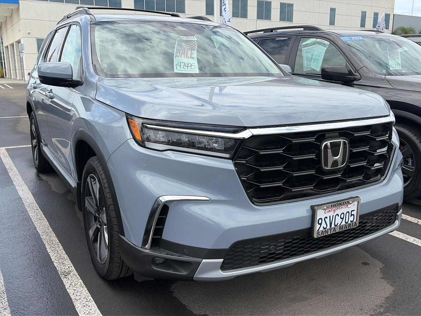Sonic Gray Pearl 2025 Honda Pilot SUV / Crossover Front-Wheel Drive Automatic