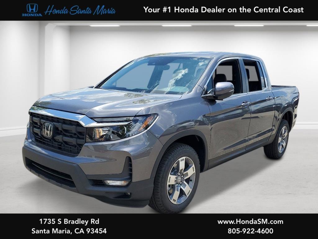 Gray (Modern Steel Metallic) 2026 Honda Ridgeline RTL AWD Pickup Truck All-Wheel Drive 9-Speed Automatic