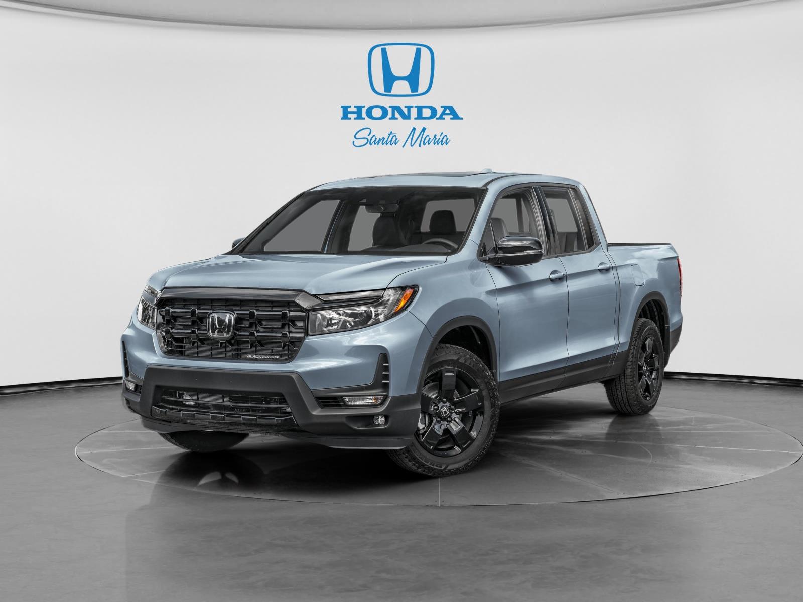 Sonic Gray Pearl 2026 Honda Ridgeline Black Edition AWD Pickup Truck All-Wheel Drive 9-Speed Automatic