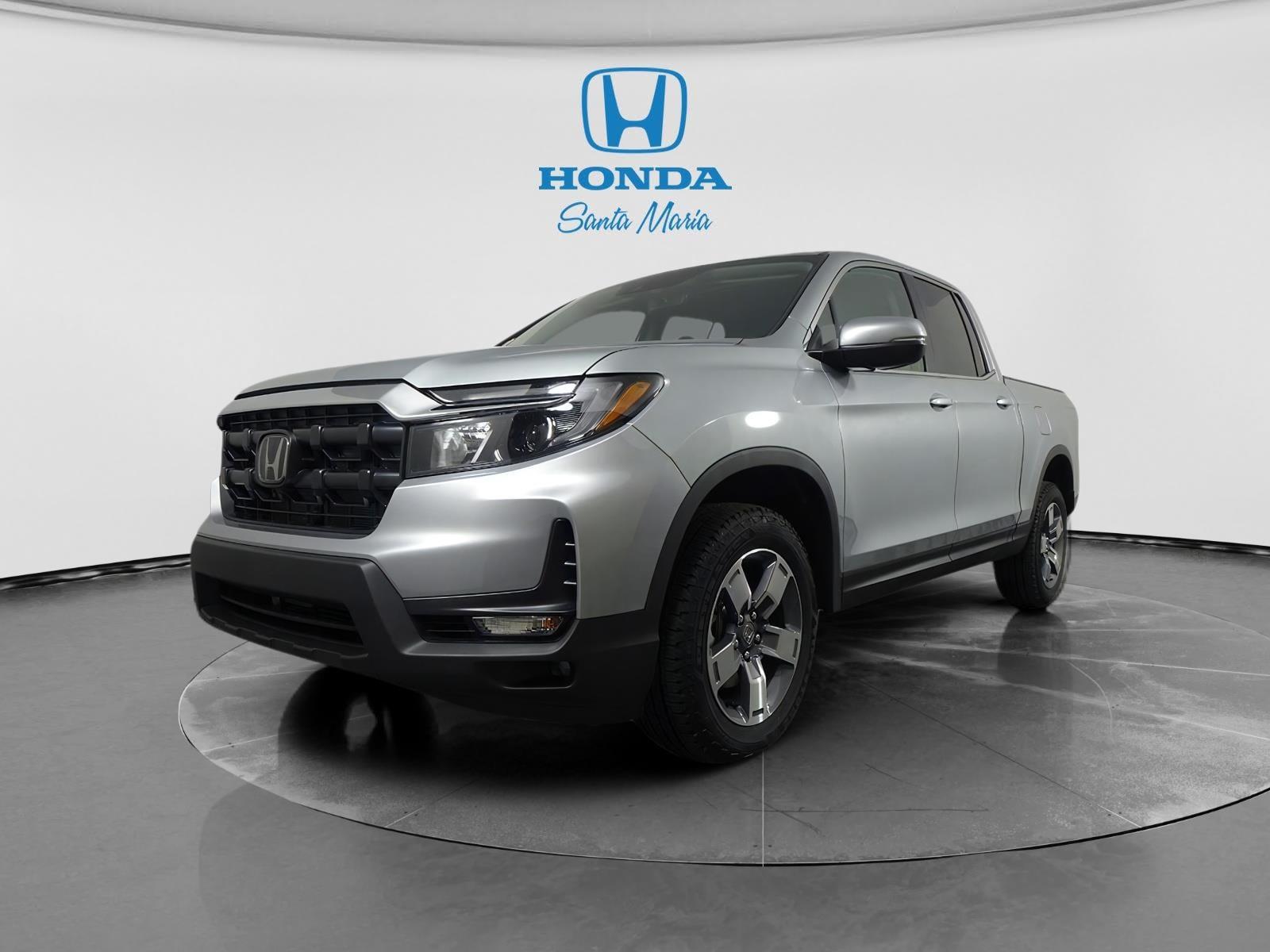 Solar Silver Metallic 2026 Honda Ridgeline RTL AWD Pickup Truck All-Wheel Drive 9-Speed Automatic