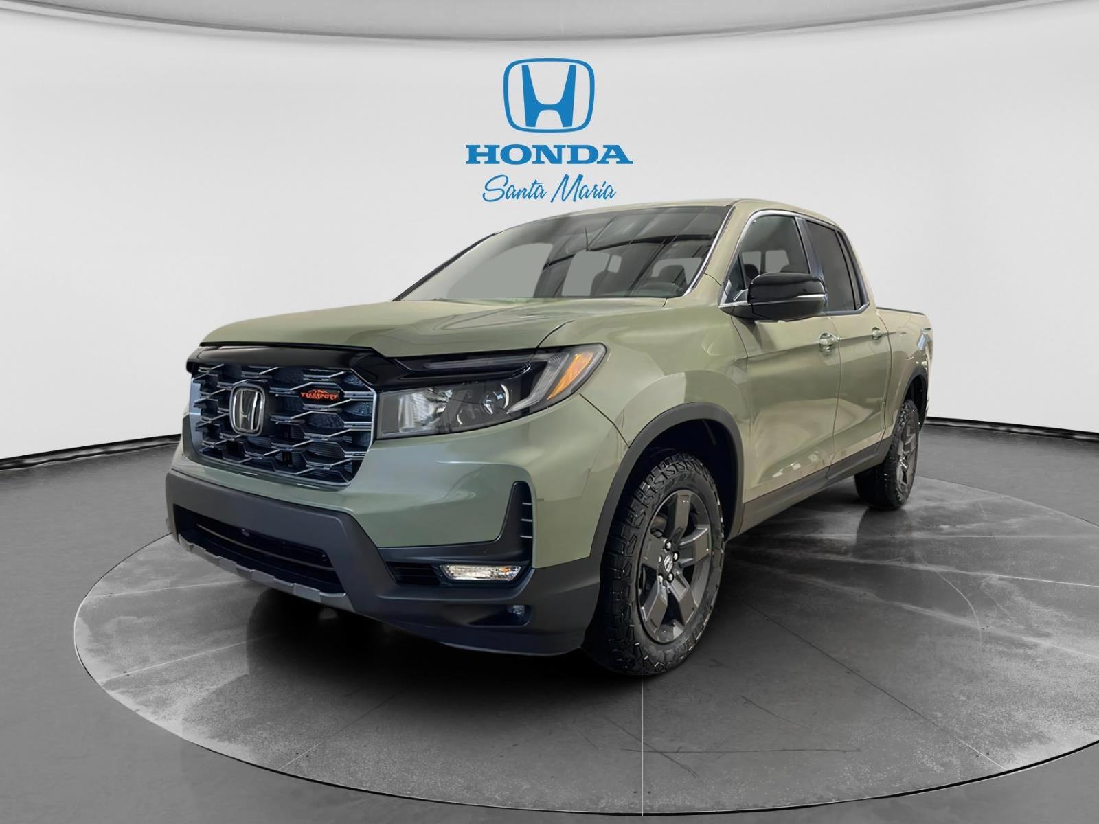 Ash Green Metallic 2026 Honda Ridgeline TrailSport AWD Pickup Truck All-Wheel Drive Automatic