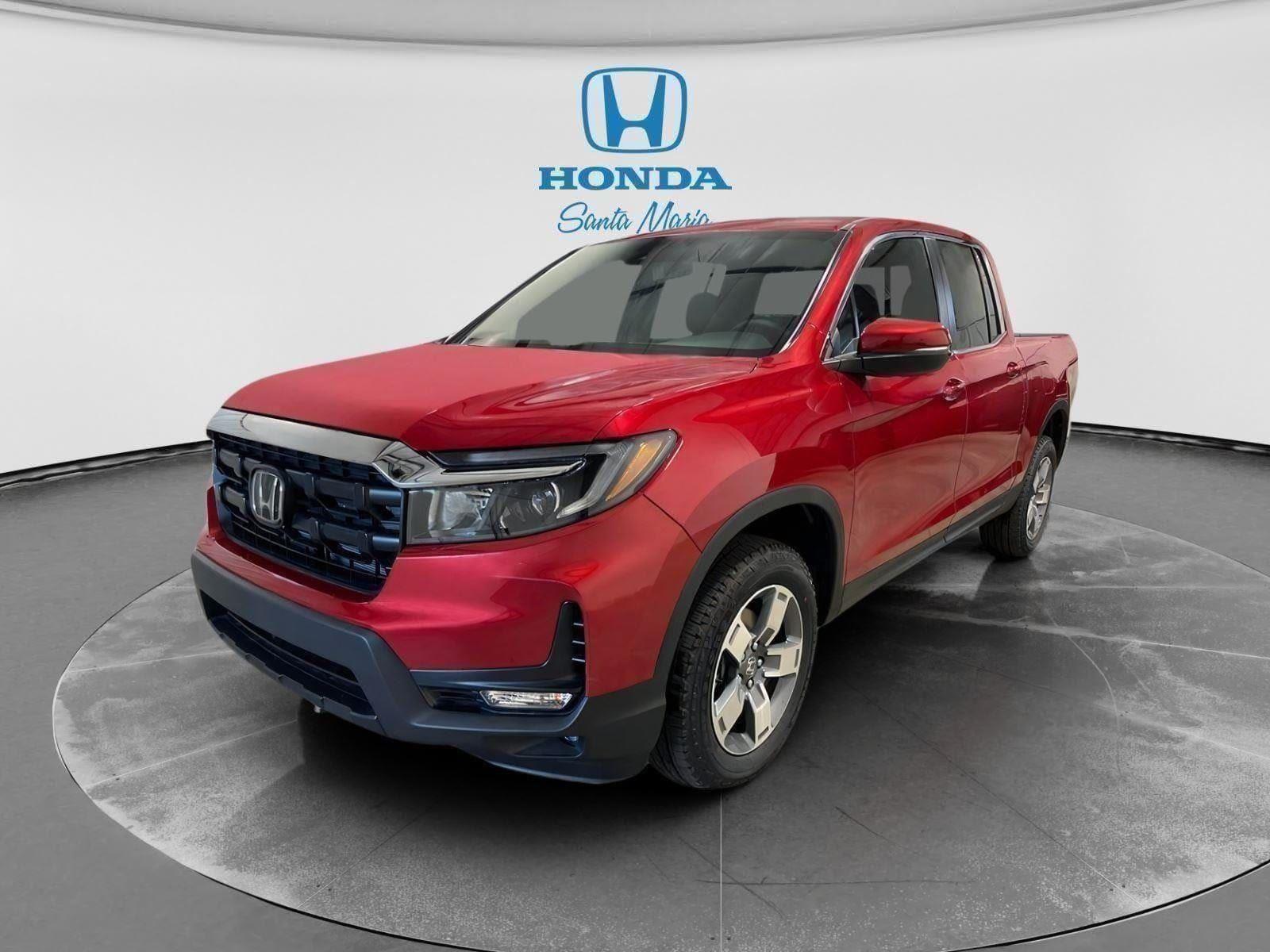 Radiant Red Metallic II 2026 Honda Ridgeline RTL AWD Pickup Truck All-Wheel Drive 9-Speed Automatic