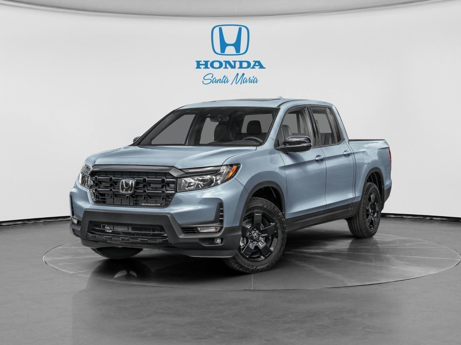 Sonic Gray Pearl 2026 Honda Ridgeline Black Edition AWD Pickup Truck All-Wheel Drive 9-Speed Automatic