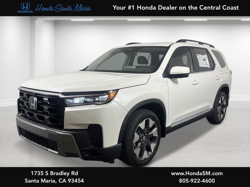 Platinum White Pearl 2026 Honda Pilot Elite AWD SUV / Crossover All-Wheel Drive Automatic