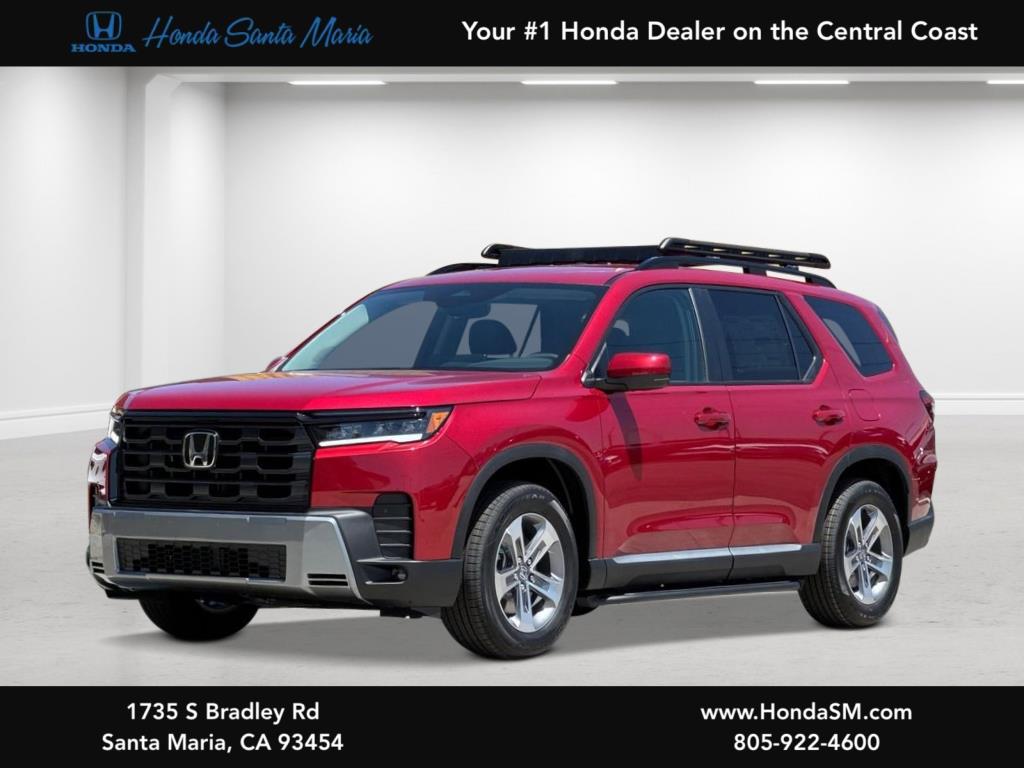 Radiant Red Metallic II 2026 Honda Pilot SUV / Crossover Front-Wheel Drive Automatic