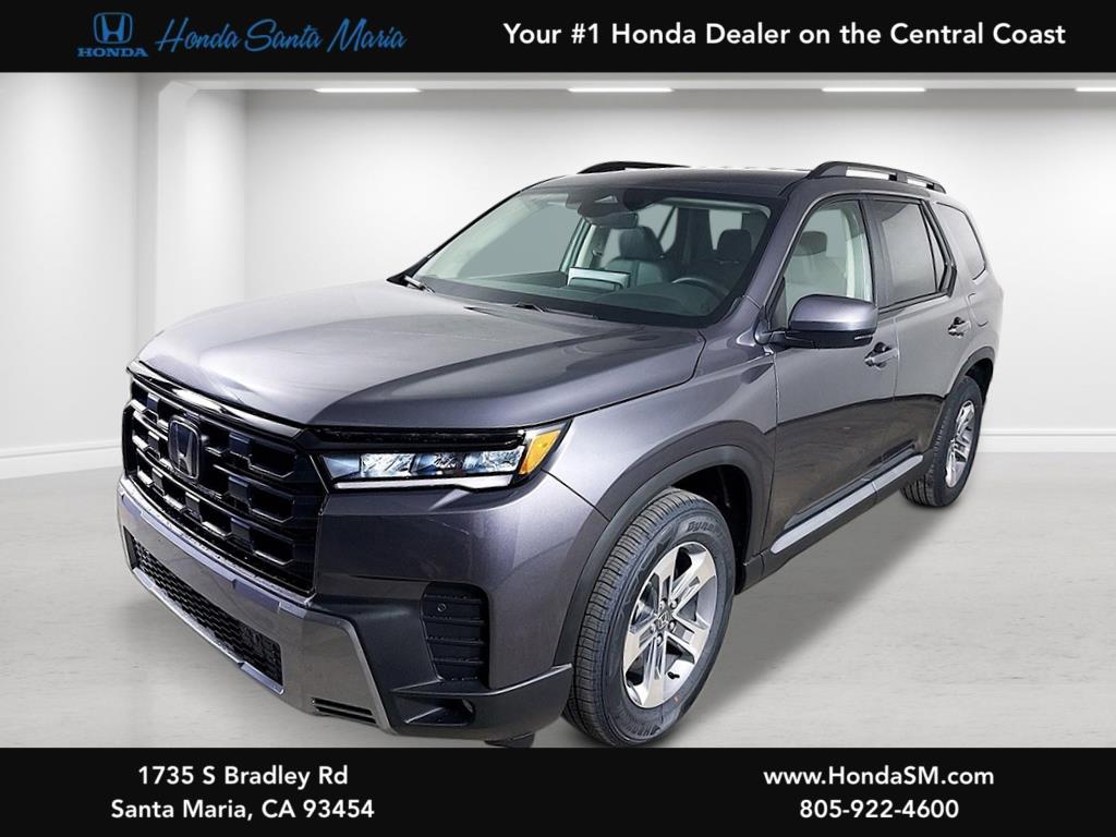 Gray (Modern Steel Metallic) 2026 Honda Pilot SUV / Crossover Front-Wheel Drive Automatic