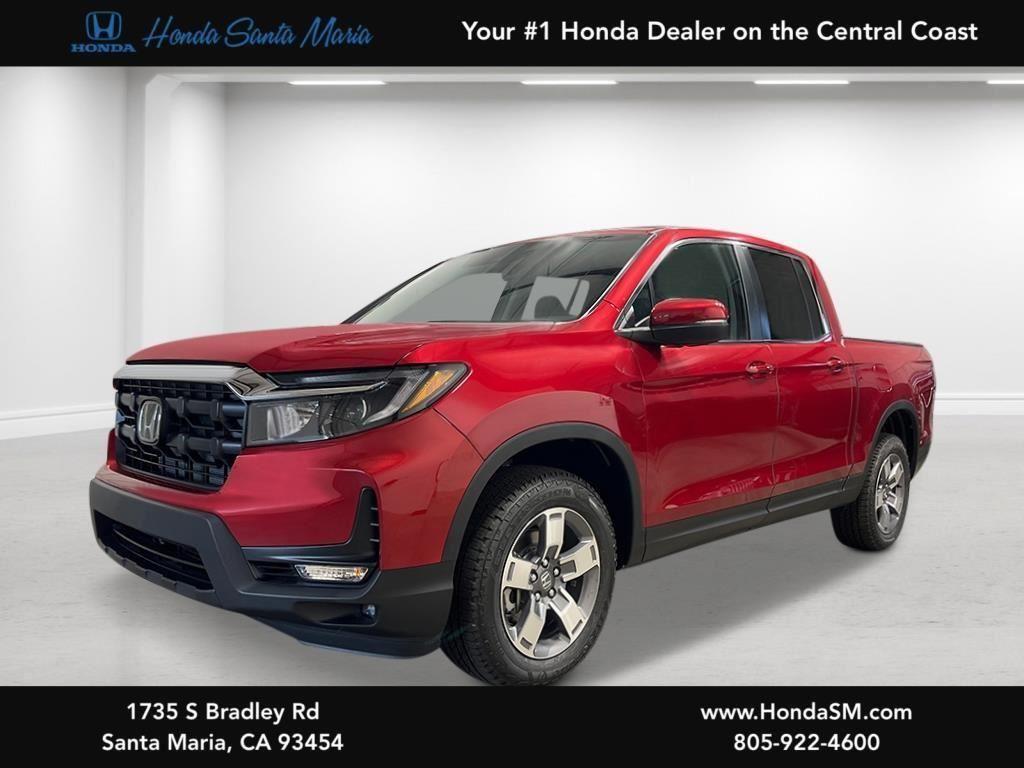 Radiant Red Metallic II 2026 Honda Ridgeline Pickup Truck All-Wheel Drive 9-Speed Automatic