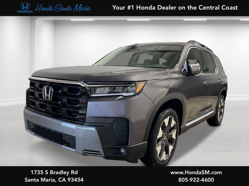 Gray (Modern Steel Metallic) 2026 Honda Pilot SUV / Crossover All-Wheel Drive Automatic
