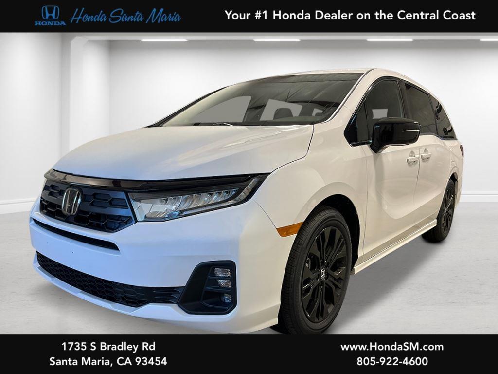 Platinum White Pearl 2026 Honda Odyssey Minivan Front-Wheel Drive Automatic