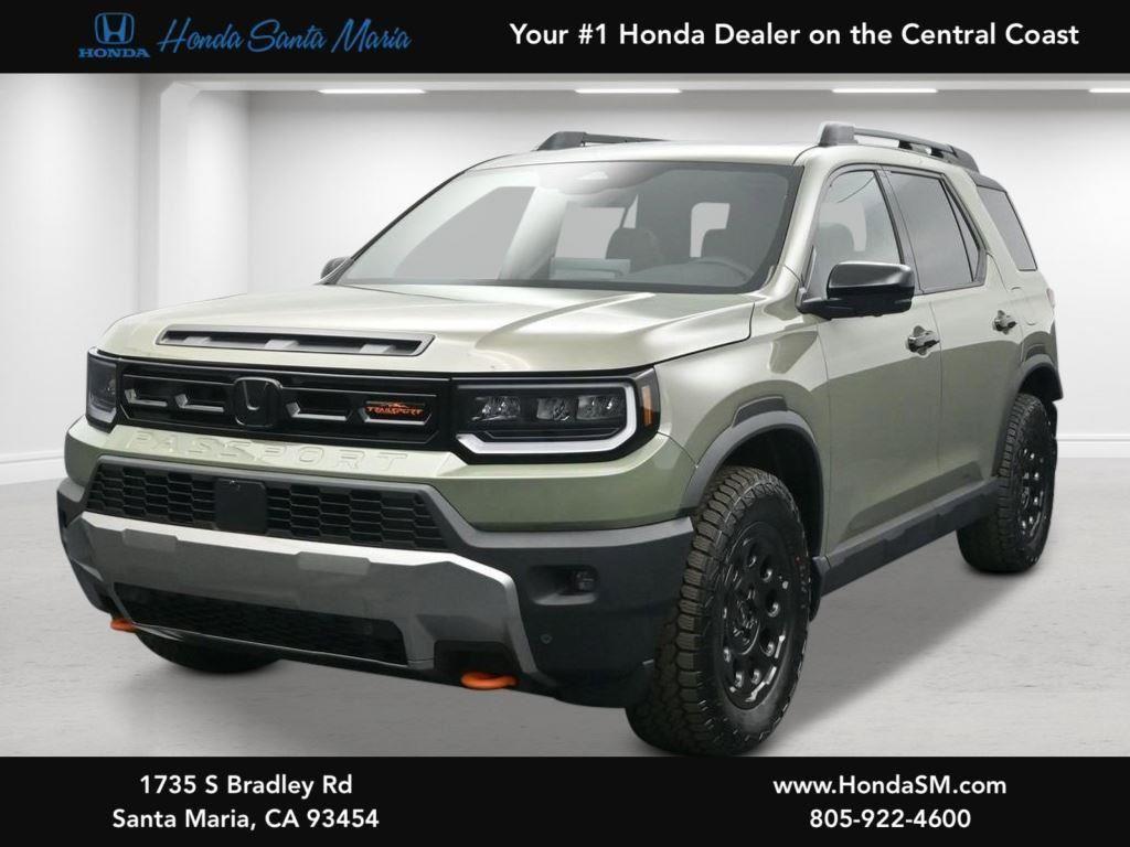 Ash Green Metallic 2026 Honda Passport SUV / Crossover All-Wheel Drive Automatic
