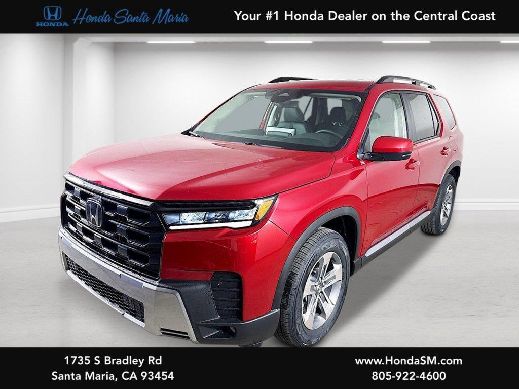 Radiant Red Metallic II 2026 Honda Pilot SUV / Crossover Front-Wheel Drive Automatic