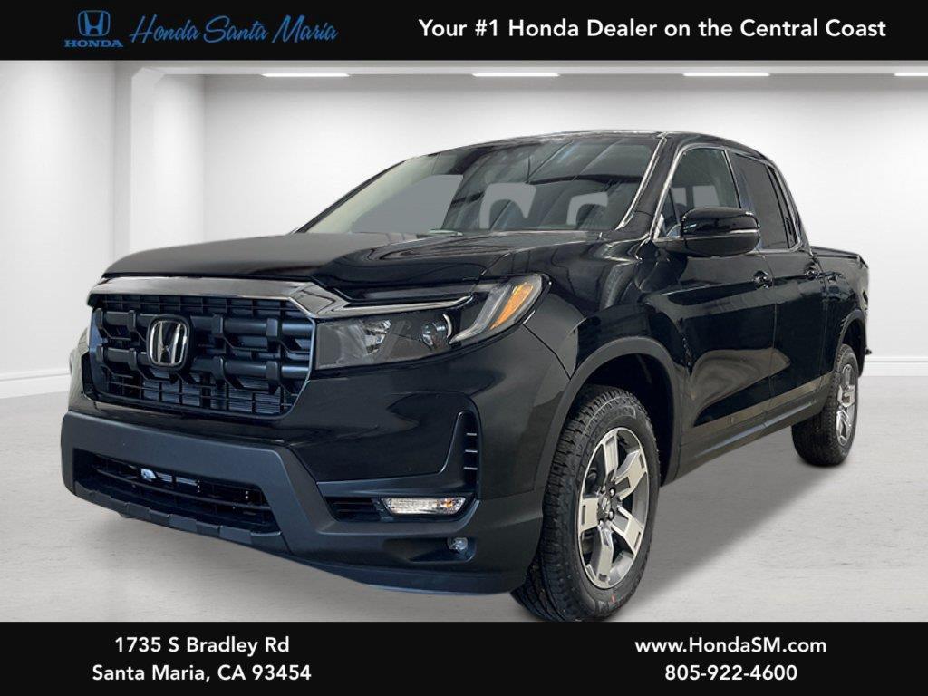 Crystal Black Pearl 2026 Honda Ridgeline Pickup Truck All-Wheel Drive 9-Speed Automatic