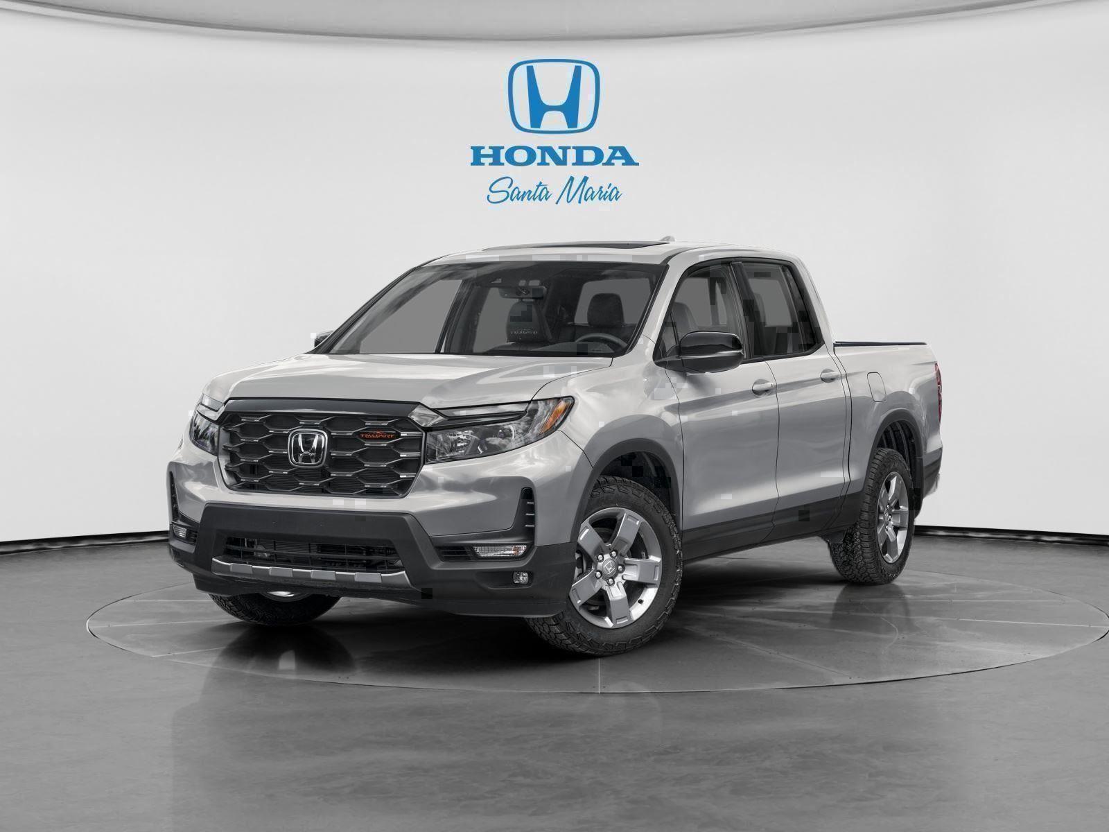 Solar Silver Metallic 2026 Honda Ridgeline Pickup Truck All-Wheel Drive 9-Speed Automatic
