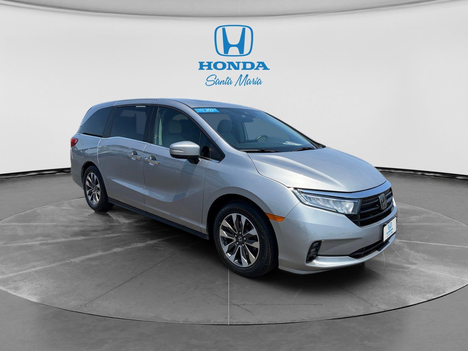 Lunar Silver Metallic 2021 Honda Odyssey Minivan Front-Wheel Drive Automatic