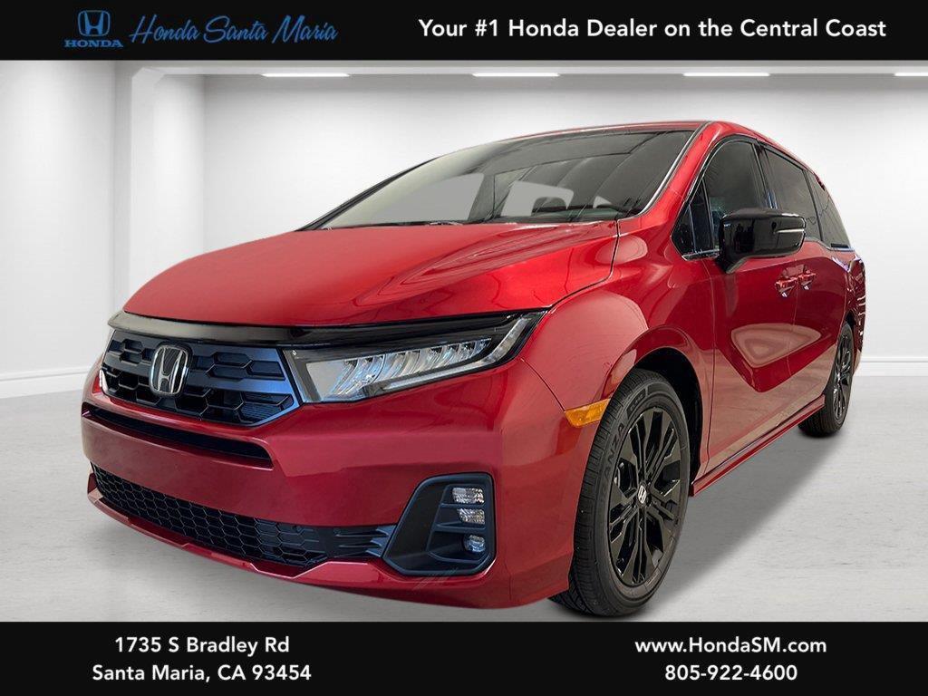 Radiant Red Metallic II 2026 Honda Odyssey Minivan Front-Wheel Drive Automatic