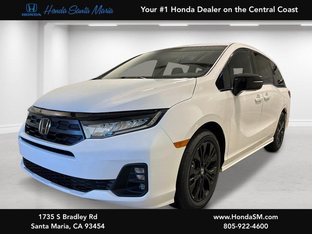 Platinum White Pearl 2026 Honda Odyssey Minivan Front-Wheel Drive Automatic