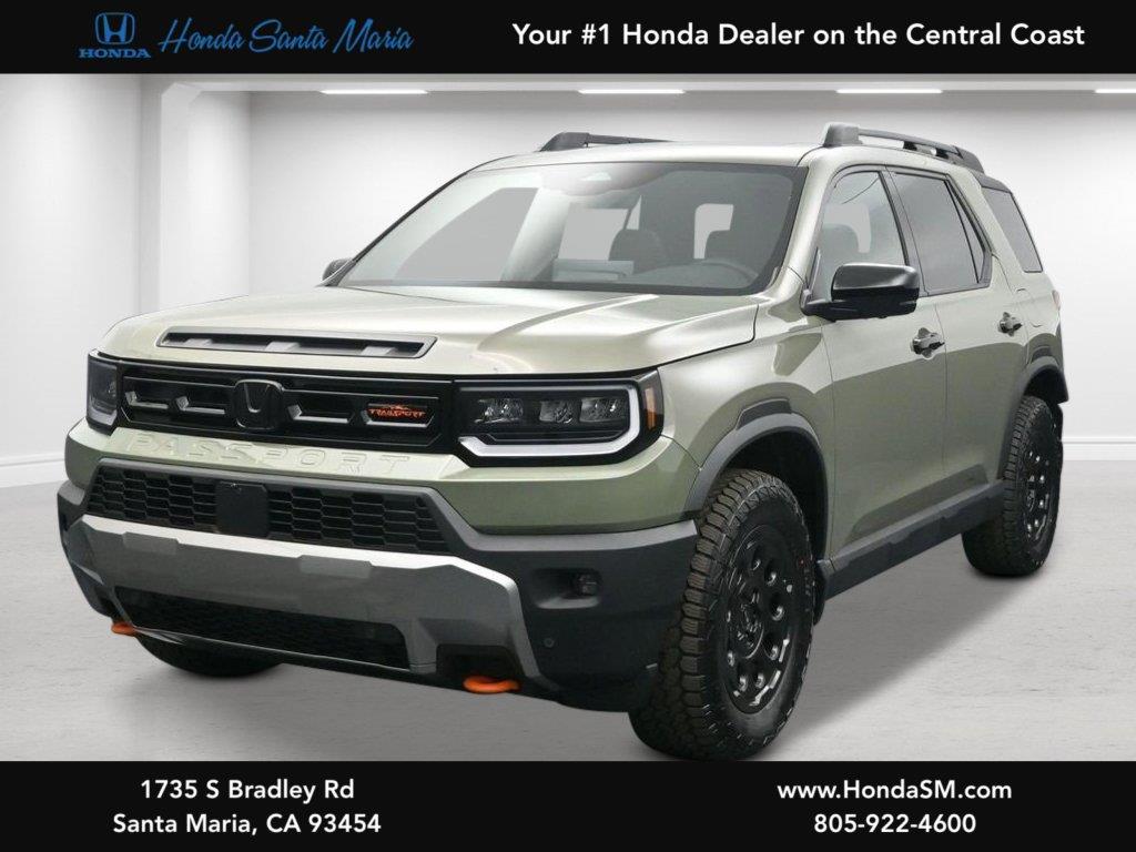 Ash Green Metallic 2026 Honda Passport SUV / Crossover All-Wheel Drive Automatic