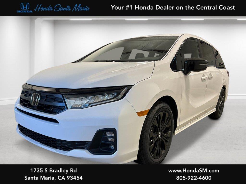 Platinum White Pearl 2026 Honda Odyssey Minivan Front-Wheel Drive Automatic