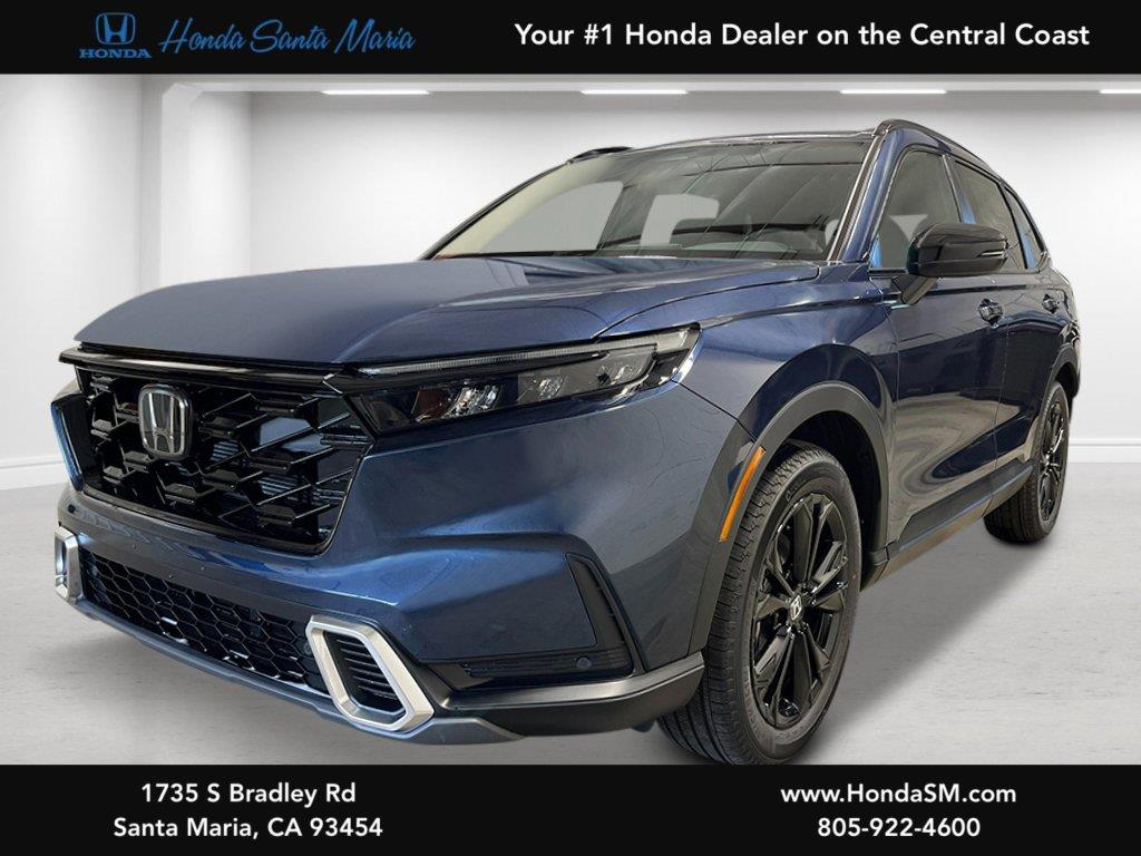 Canyon River Blue Metallic 2026 Honda CR-V Hybrid SUV / Crossover All-Wheel Drive 1-Speed Dual Clutch