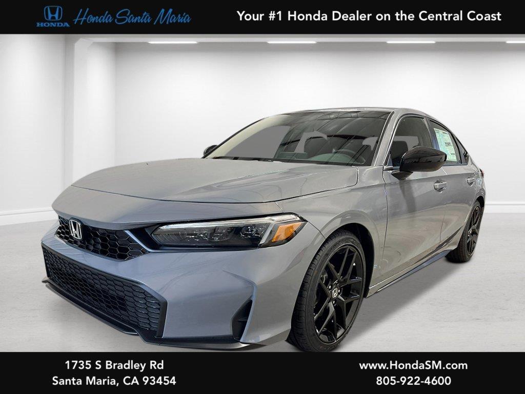 Urban Gray Pearl 2026 Honda Civic Hatchback Hatchback Front-Wheel Drive Continuously Variable Transmission