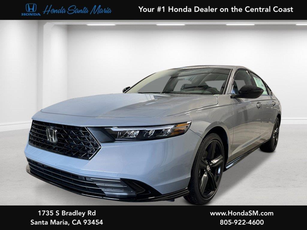 Urban Gray Pearl 2026 Honda Accord Hybrid Sedan Front-Wheel Drive Continuously Variable Transmission
