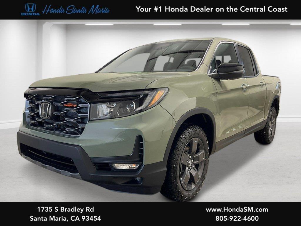 Ash Green Metallic 2026 Honda Ridgeline Pickup Truck All-Wheel Drive Automatic