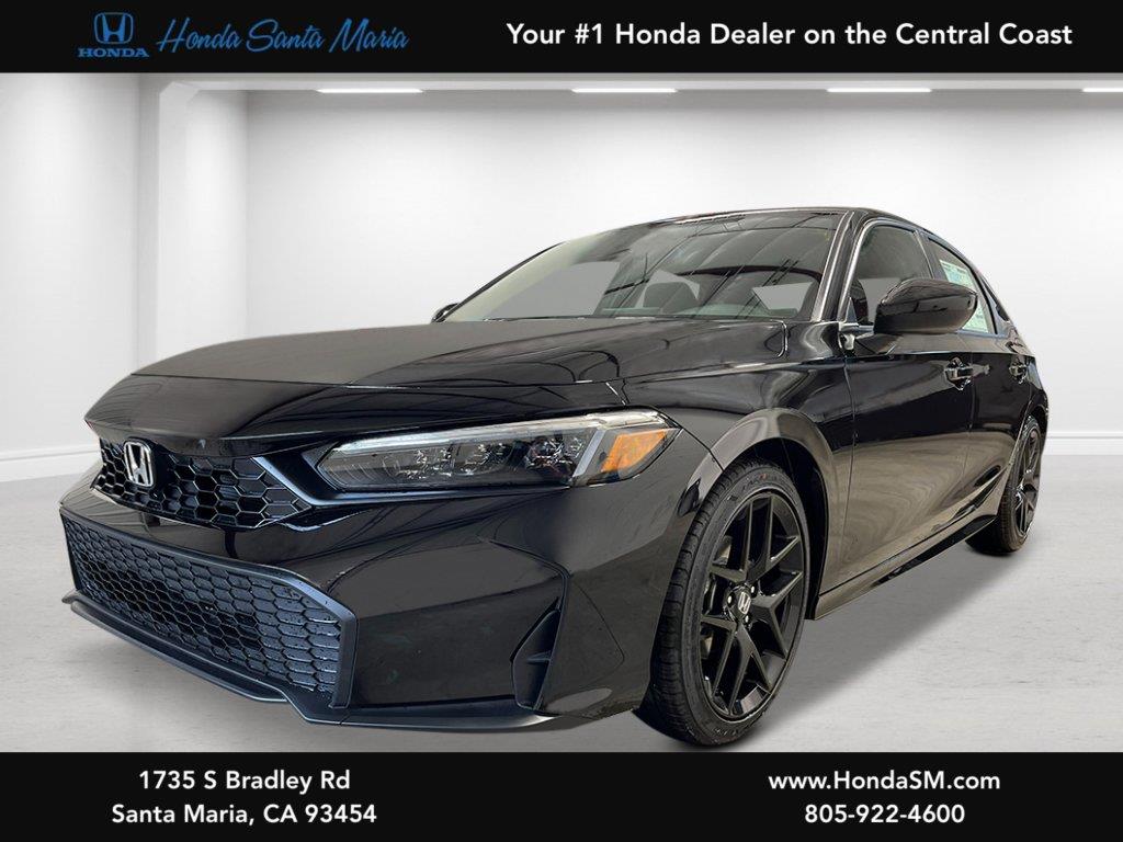 Crystal Black Pearl 2027 Honda Civic Sedan Front-Wheel Drive Continuously Variable Transmission
