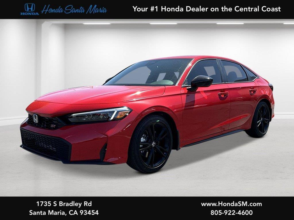Rallye Red 2026 Honda Civic Sedan Front-Wheel Drive Manual